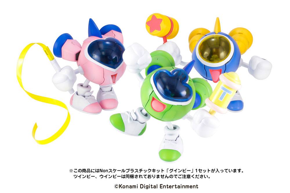 TwinBee Rainbow Bell Adventure figurine Plastic Model Kit Gwinbee 10 cm