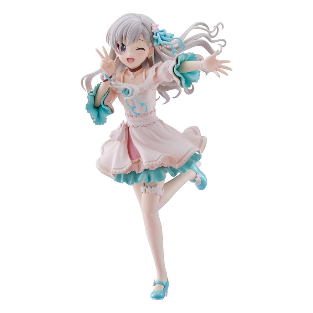 Idolmaster Cinderella Girls statuette PVC 1/7 Hayate HIsakawa [O-Ku-Ri-Mo-No Sunday ! ]+ 21 cm