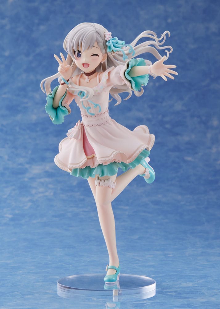 Idolmaster Cinderella Girls statuette PVC 1/7 Hayate HIsakawa [O-Ku-Ri-Mo-No Sunday ! ]+ 21 cm