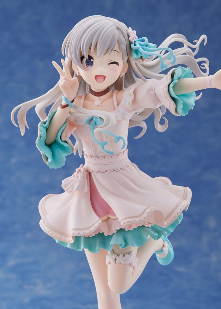 Idolmaster Cinderella Girls statuette PVC 1/7 Hayate HIsakawa [O-Ku-Ri-Mo-No Sunday ! ]+ 21 cm