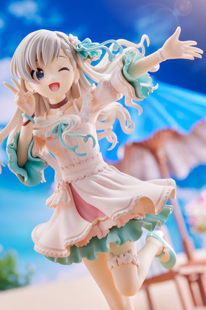Idolmaster Cinderella Girls statuette PVC 1/7 Hayate HIsakawa [O-Ku-Ri-Mo-No Sunday ! ]+ 21 cm