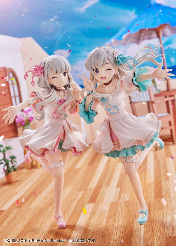 Idolmaster Cinderella Girls statuette PVC 1/7 Hayate HIsakawa [O-Ku-Ri-Mo-No Sunday ! ]+ 21 cm