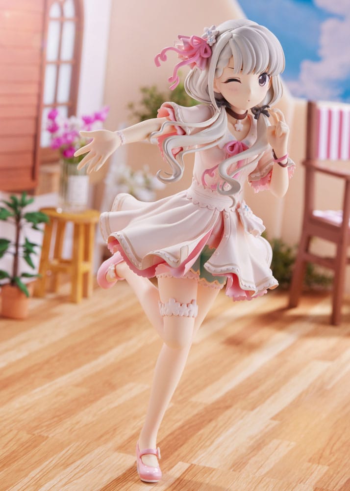Idolmaster Cinderella Girls statuette PVC 1/7 Nagi HIsakawa [O-Ku-Ri-Mo-No Sunday ! ]+ 21 cm