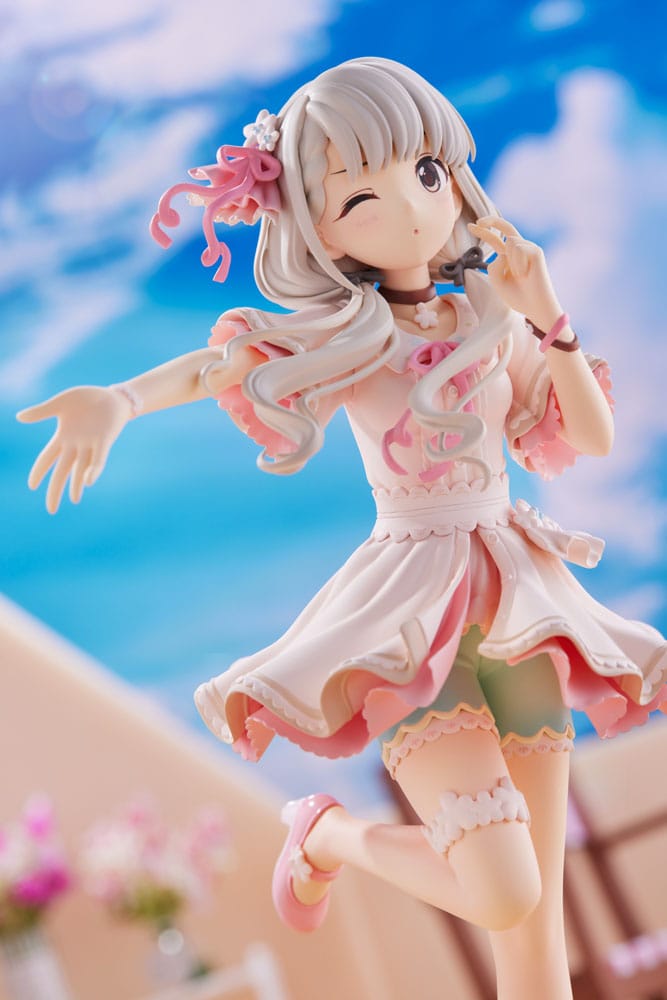 Idolmaster Cinderella Girls statuette PVC 1/7 Nagi HIsakawa [O-Ku-Ri-Mo-No Sunday ! ]+ 21 cm
