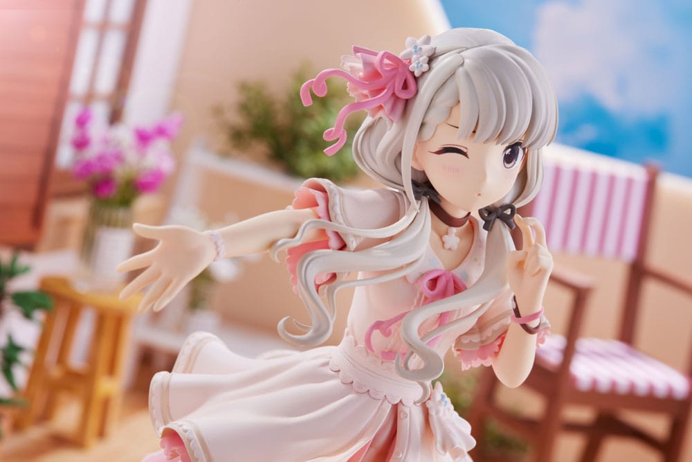 Idolmaster Cinderella Girls statuette PVC 1/7 Nagi HIsakawa [O-Ku-Ri-Mo-No Sunday ! ]+ 21 cm