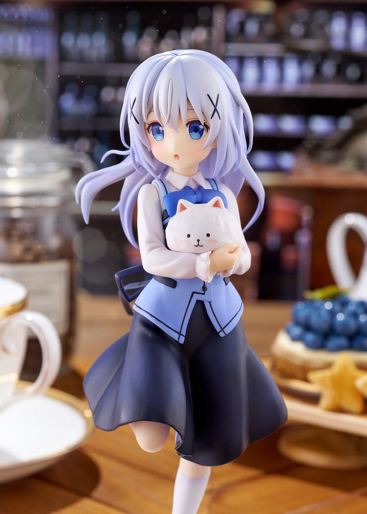 Is the Order a Rabbit?? figurine PVC 1/7 Chino (Cafe Style) 21 cm