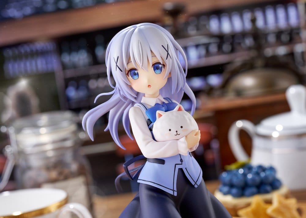 Is the Order a Rabbit?? figurine PVC 1/7 Chino (Cafe Style) 21 cm