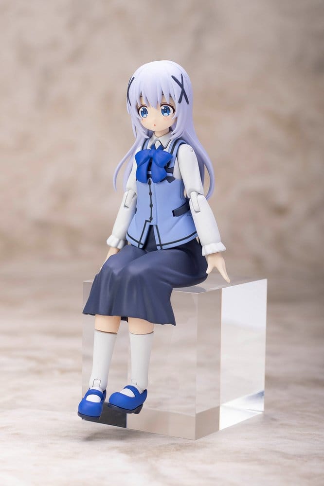 Is the Order a Rabbit? Bloom Plastic Model Kit Plafia Chino 14 cm
