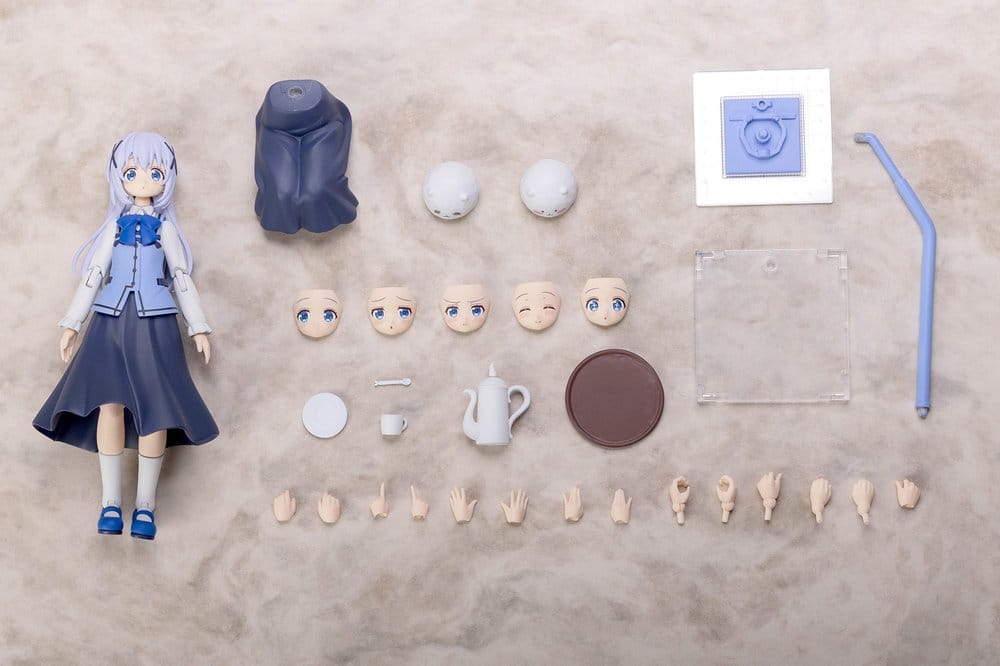 Is the Order a Rabbit? Bloom Plastic Model Kit Plafia Chino 14 cm