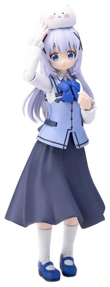 Is the Order a Rabbit? Bloom Plastic Model Kit Plafia Chino (Mini Figure set) 14 cm