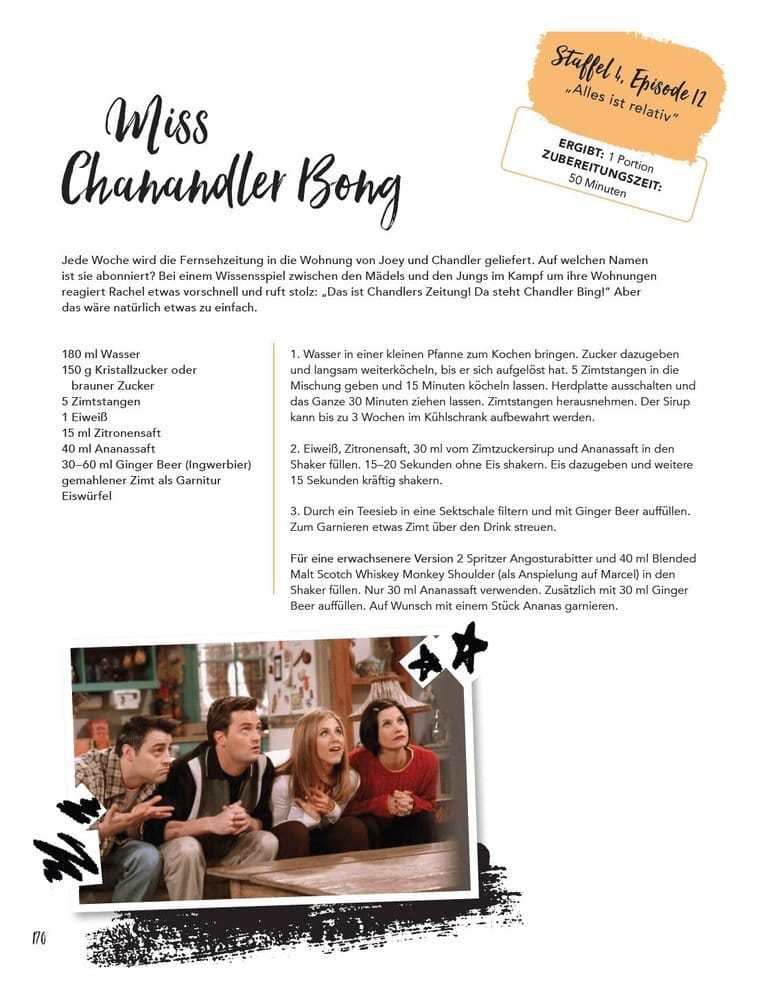 Friends - The TV Series: The Official Cookbook *ALLEMAND*