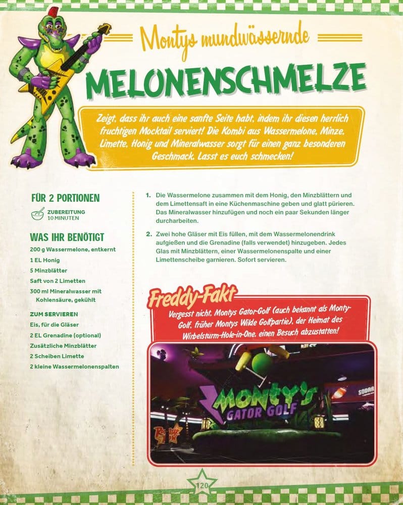 Five Nights at Freddy's: The Official Cookbook - Over 40 Exciting Recipes! *ALLEMAND*
