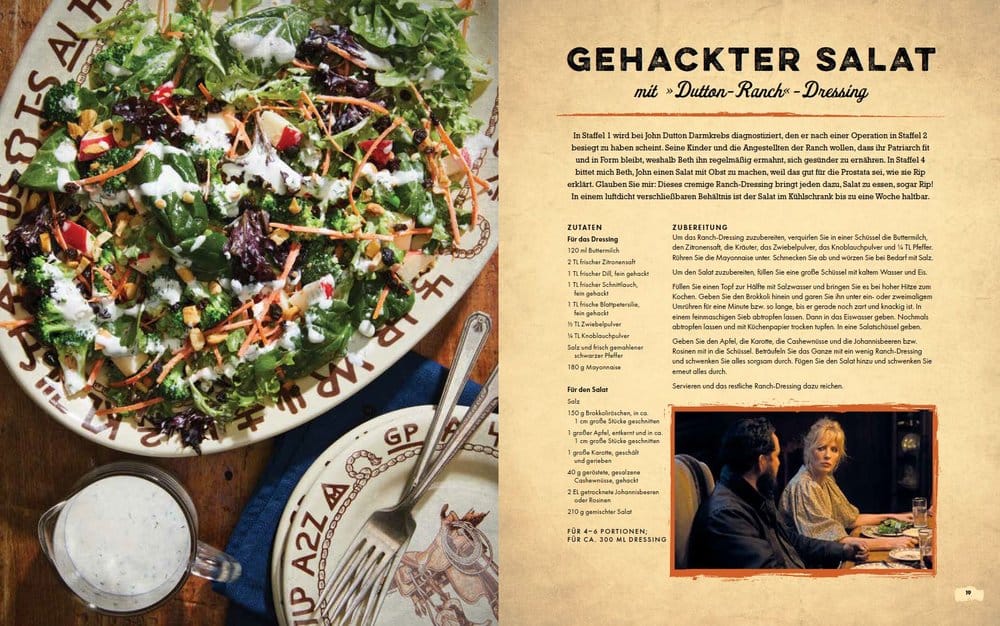 Yellowstone: The Official Dutton Ranch Family Cookbook *ALLEMAND*