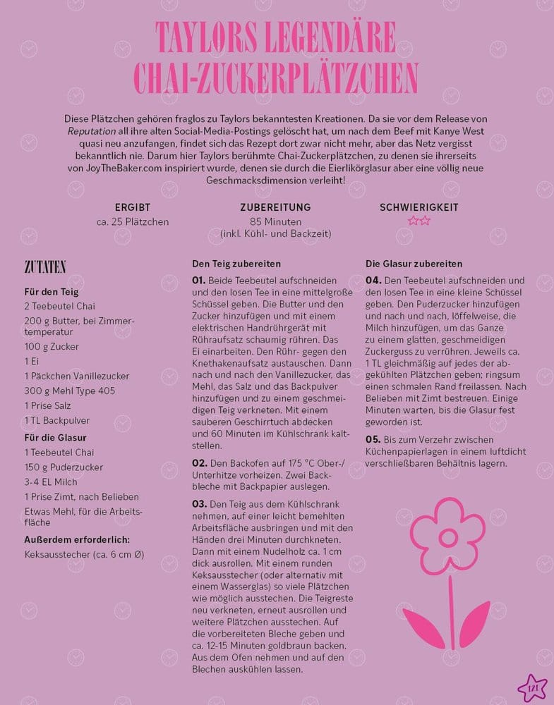 Taylor's Kitchen: The Ultimate Swiftie Cookbook *ALLEMAND*