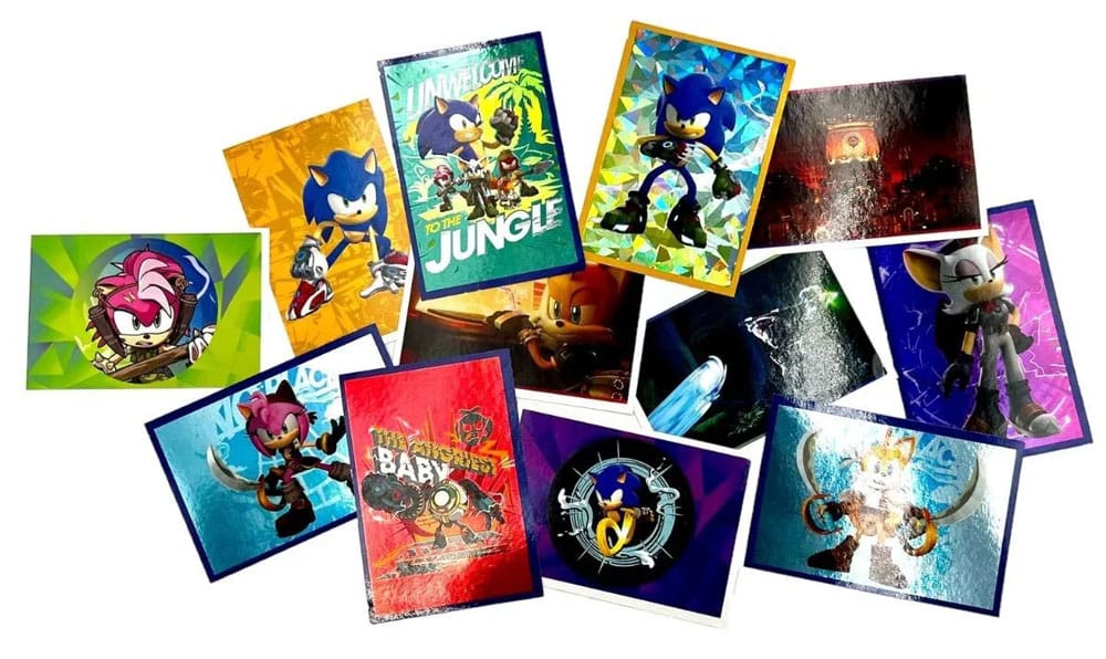 Sonic Prime Sticker Collection présentoir boosters (36)