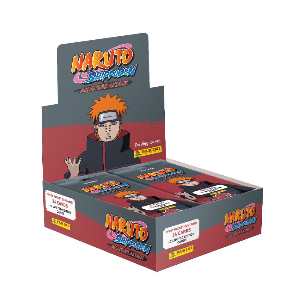 Naruto Shippuden Akatsuki Attack présentoir Fat Packs (10)