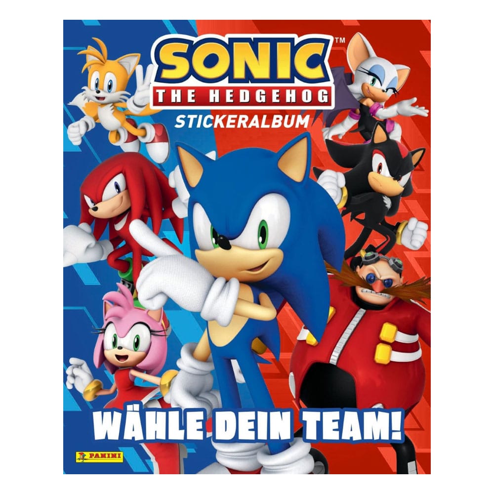 Sonic the Hedgehog Sticker Collection album pour stickers *ALLEMAND*
