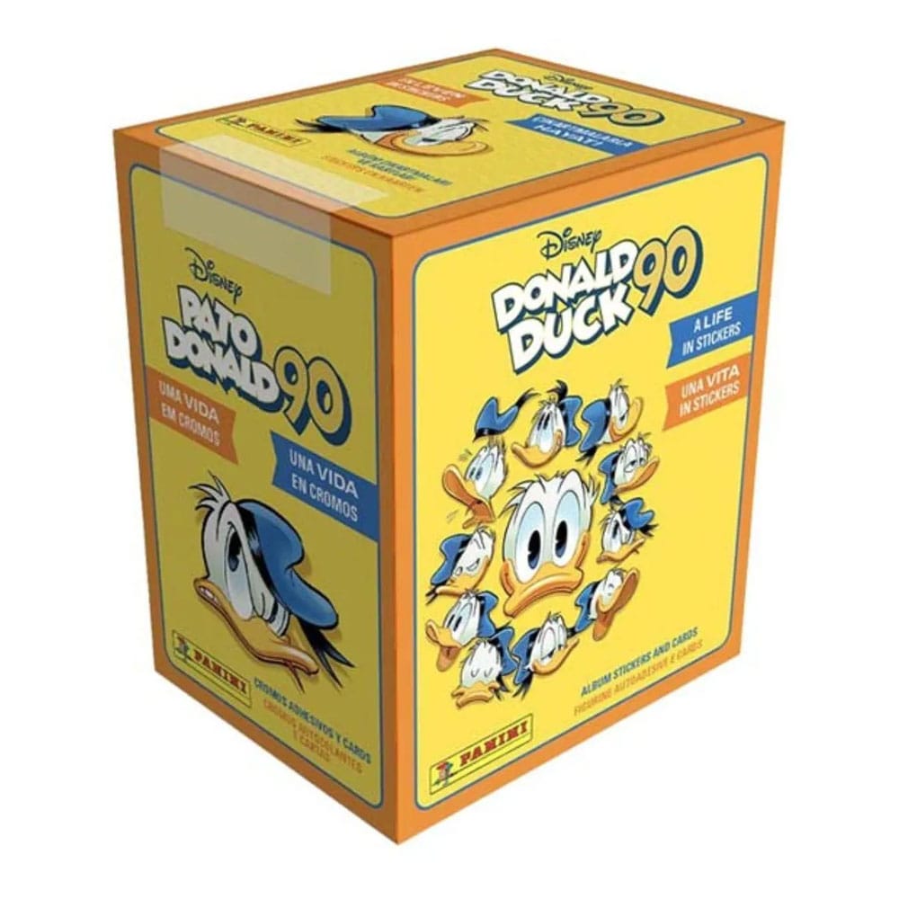Donald Duck 90 Sticker & Trading Card Collection présentoir boosters (36)