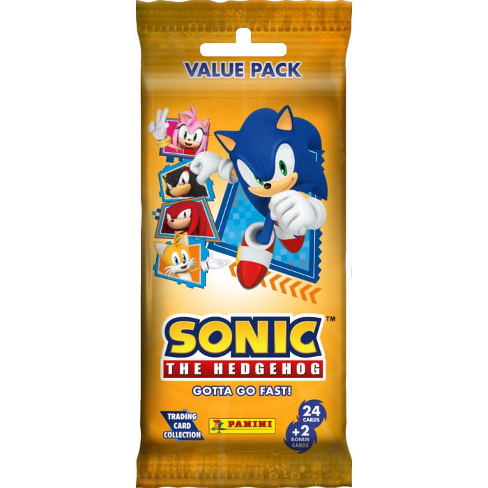 Sonic The Hedgehog - Gotta Go Fast! - cartes à collectionner présentoir Fat Packs (10)