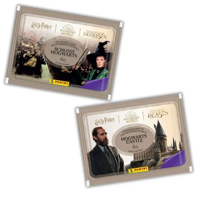 Harry Potter - Hogwarts Castle - Sticker Collection 3 eco-blister *ALLEMAND*