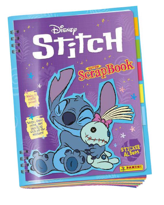 Stitch Super ScrapBook Sticker Collection album pour stickers *ALLEMAND*