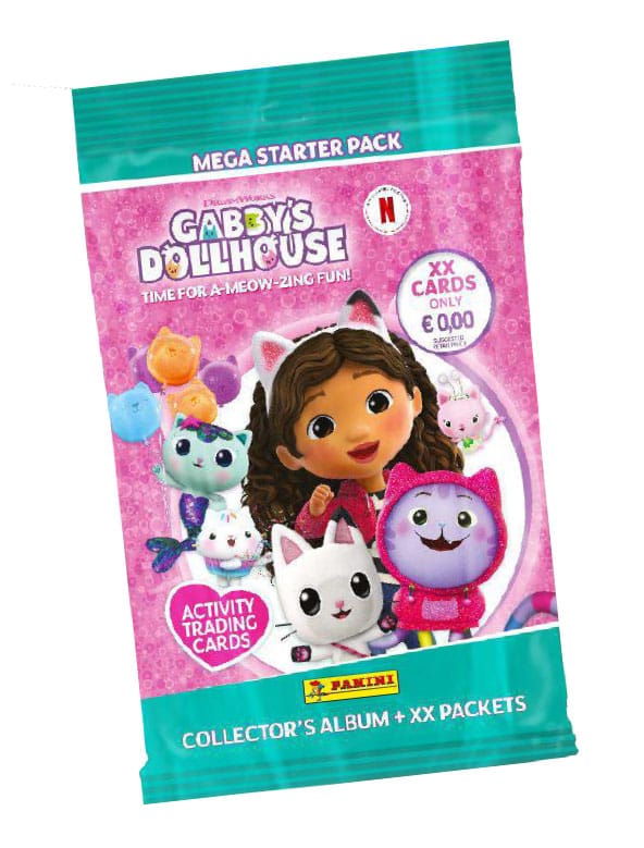 Gabby's Dollhouse: Time for a Meow-Zing fun cartes à collectionner Starter Pack *ALLEMAND*