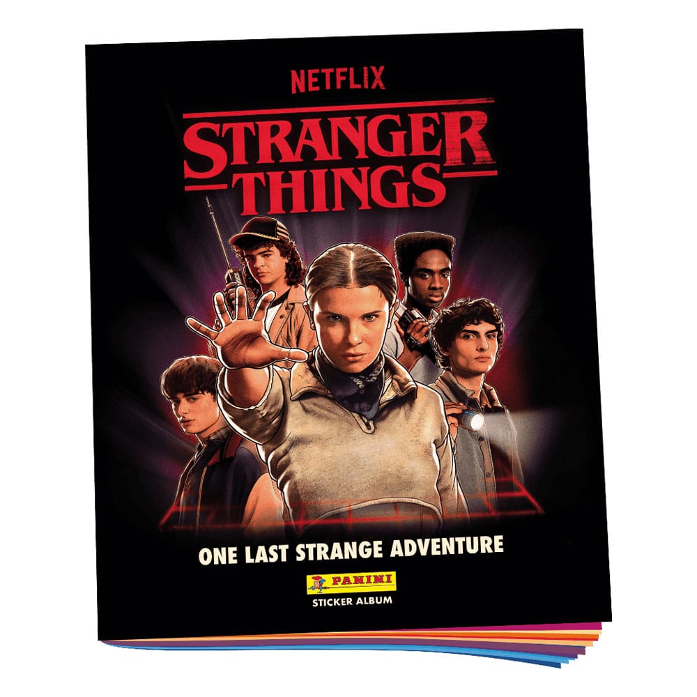 Stranger Things: One last strange Adventure album pour stickers *ALLEMAND*