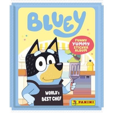 Bluey 2026 éco-blister d'autocollants *Version Allemande*