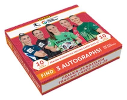 Le championnat d'Allemagne féminin de football 2026 Hobby Trading Cards Display (12) *ANGLAIS*