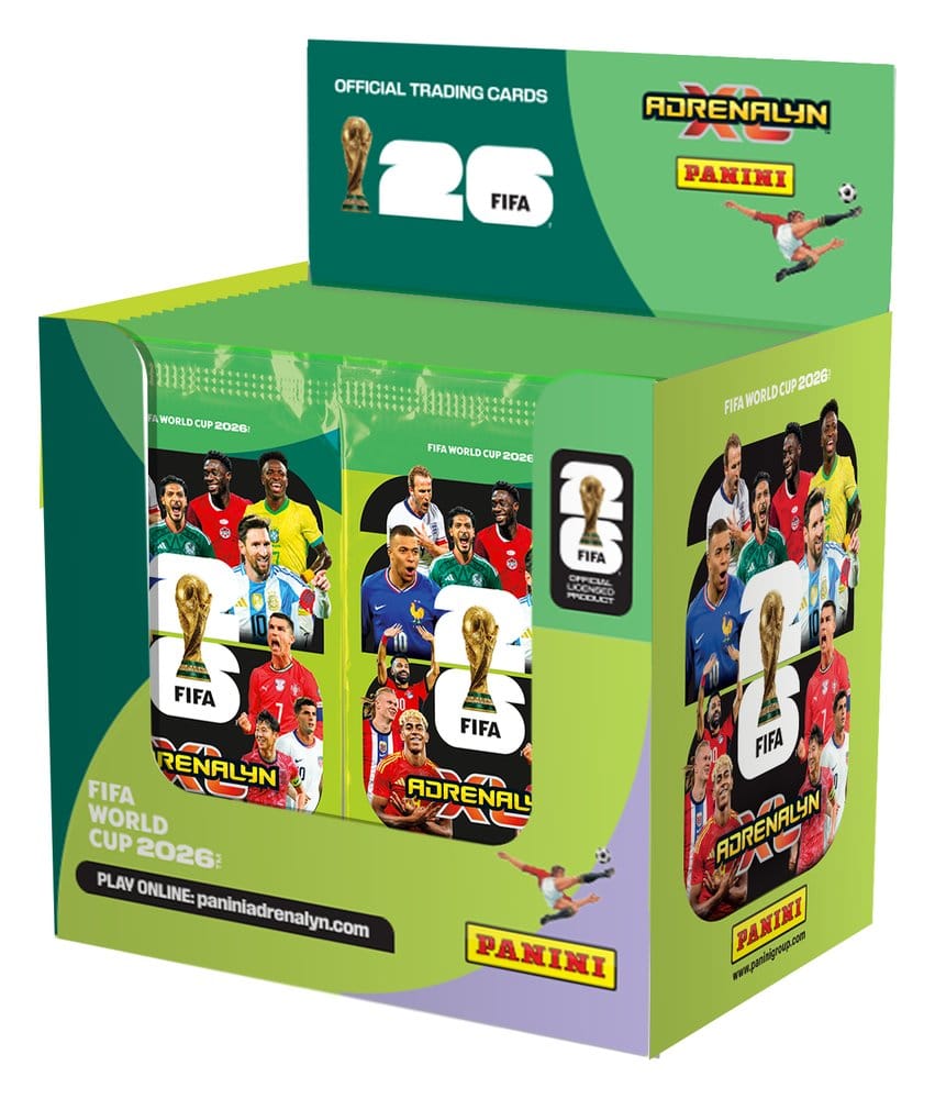 Panini FIFA World Cup 2026 cartes à collectionner présentoir Flow Pack Box (50)