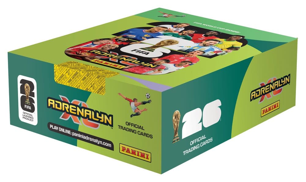 Panini FIFA World Cup 2026 Adrenalyn XL cartes à collectionner présentoir Fatpack Box (10)