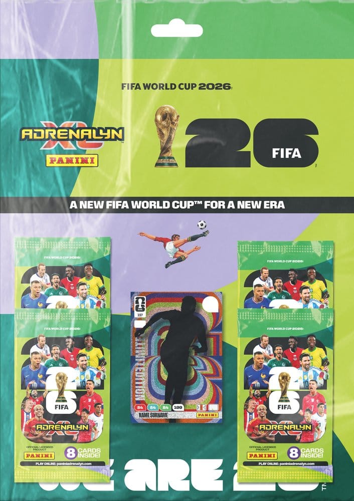 Panini FIFA World Cup 2026 Adrenalyn XL cartes à collectionner Multipack *ALLEMAND*