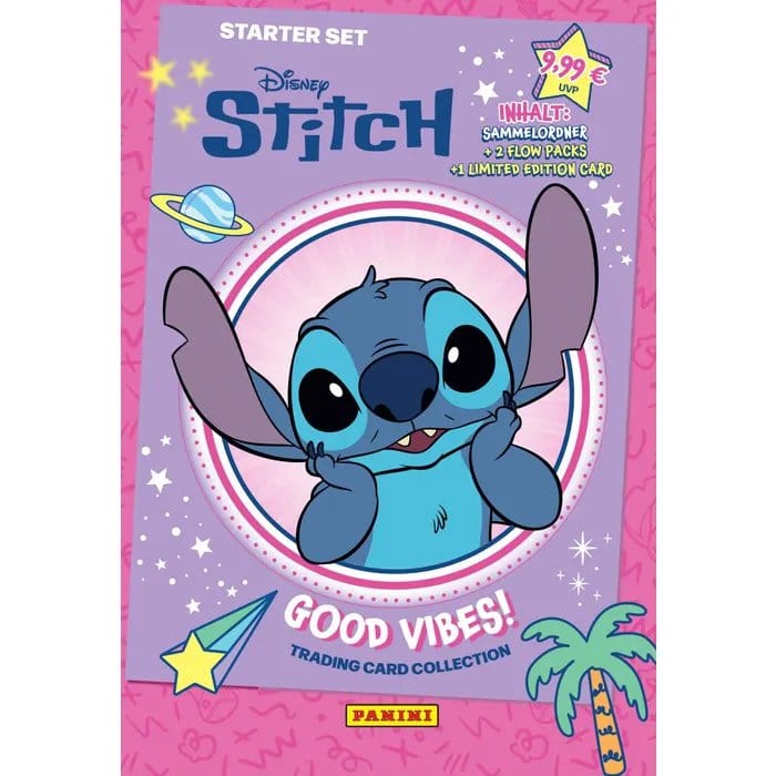 Stitch cartes à collectionner Good Vibes Starter Pack *Version Allemande*