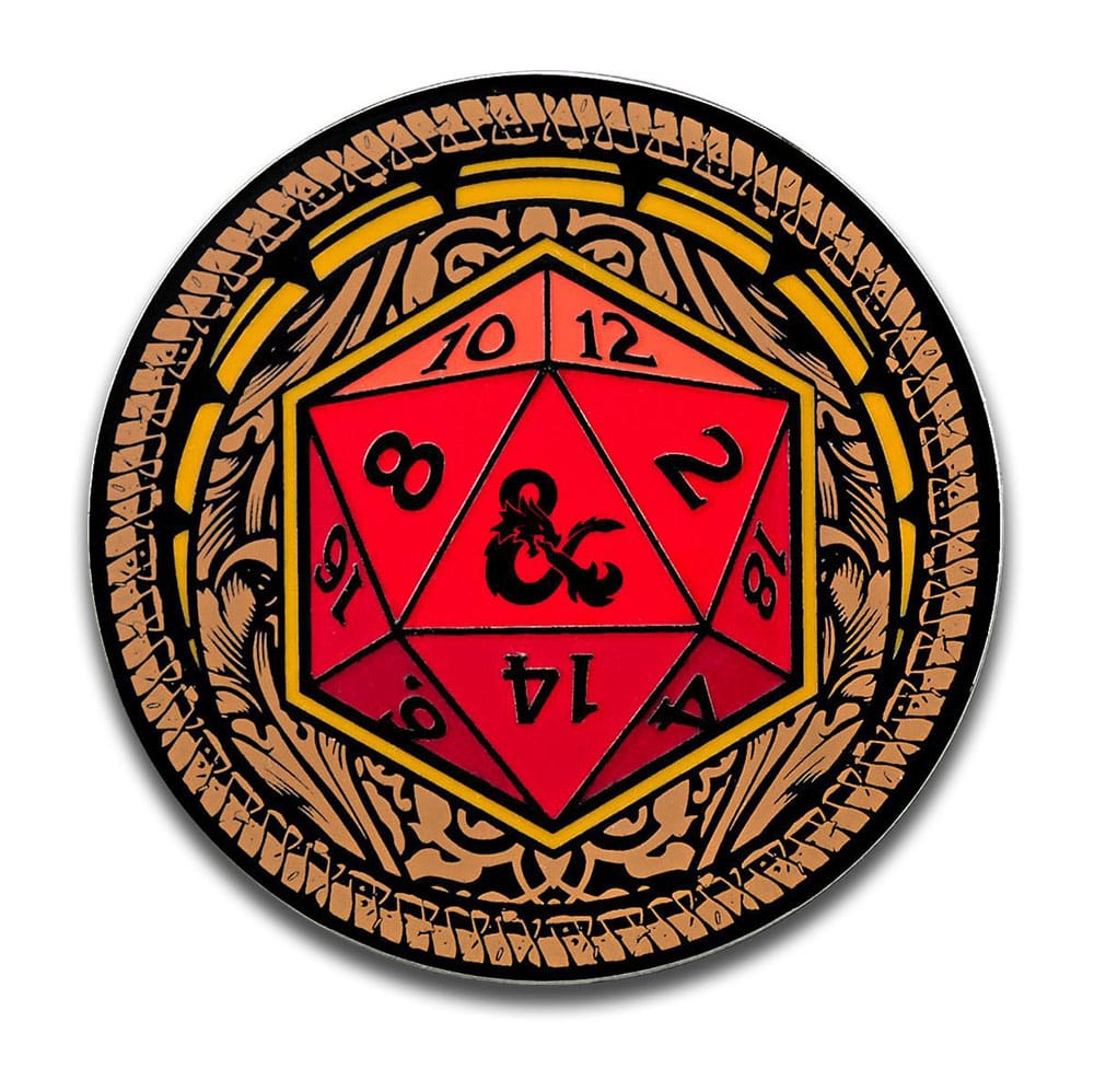 Dungeons & Dragons assortiment pin's Blind Box Mystery Pins D20 (10)