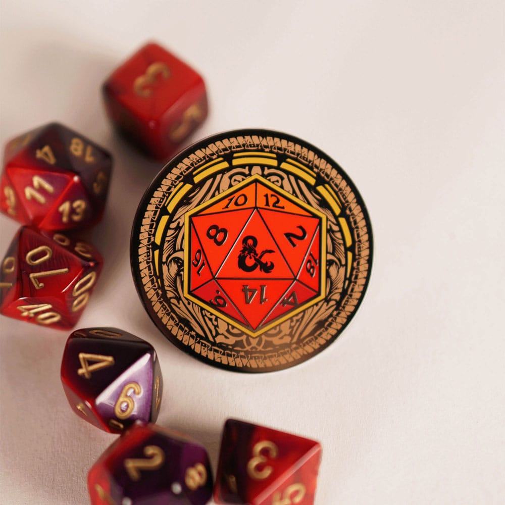 Dungeons & Dragons assortiment pin's Blind Box Mystery Pins D20 (10)