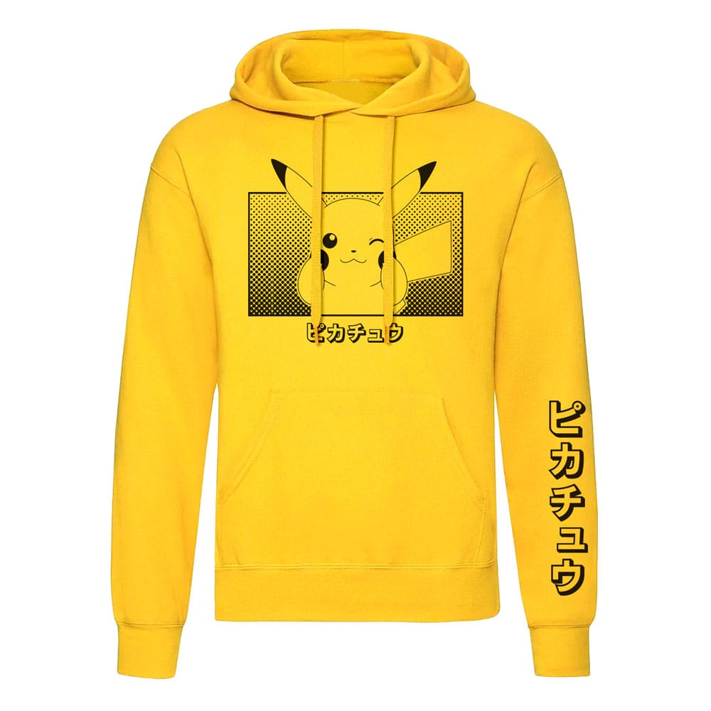 Pokemon sweater à capuche Pikachu Katakana (XL)