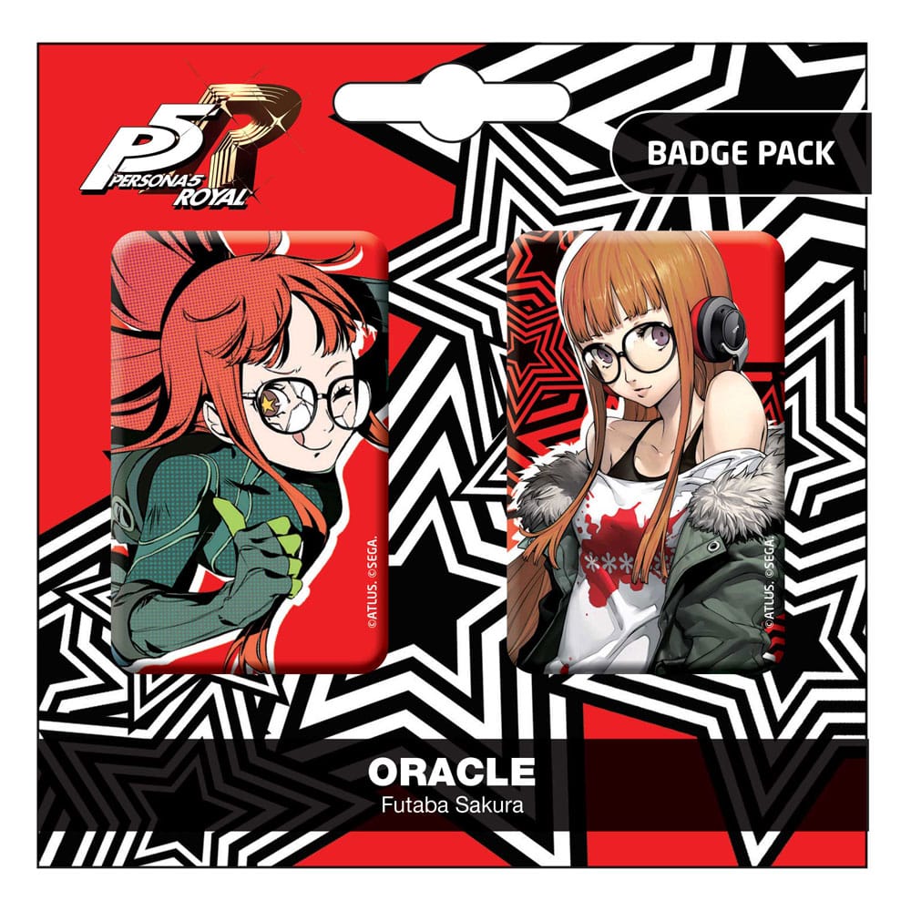 Persona 5 Royal pack 2 pin's Oracle / Futaba Sakura