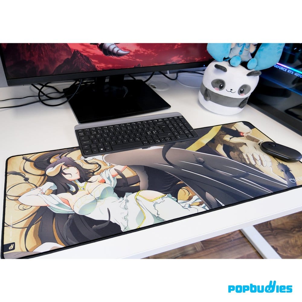 Overlord tapis de souris Albedo & Ainz XXL
