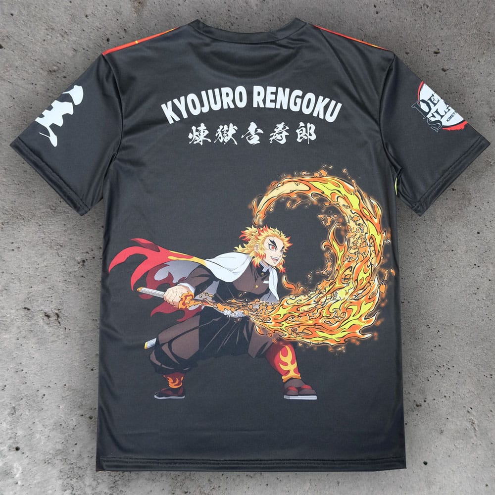 Demon Slayer: Kimetsu no Yaiba T-Shirt Kyojuro Rengoku  (S)