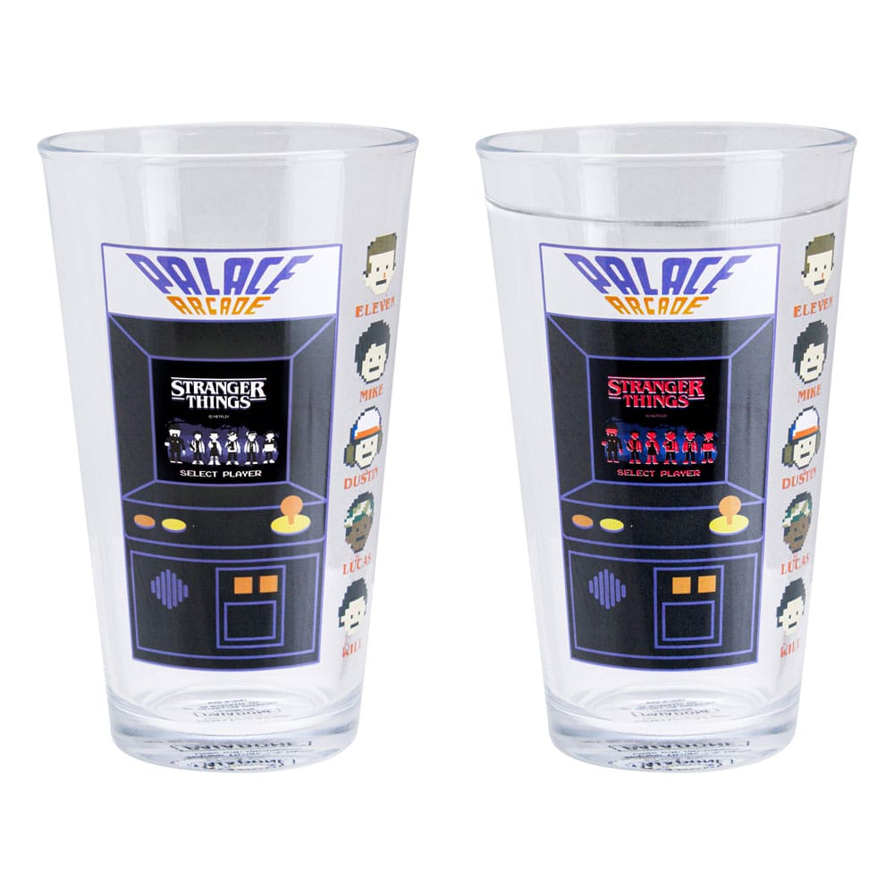 Stranger Things - Verre thermoréactif Palace Arcade