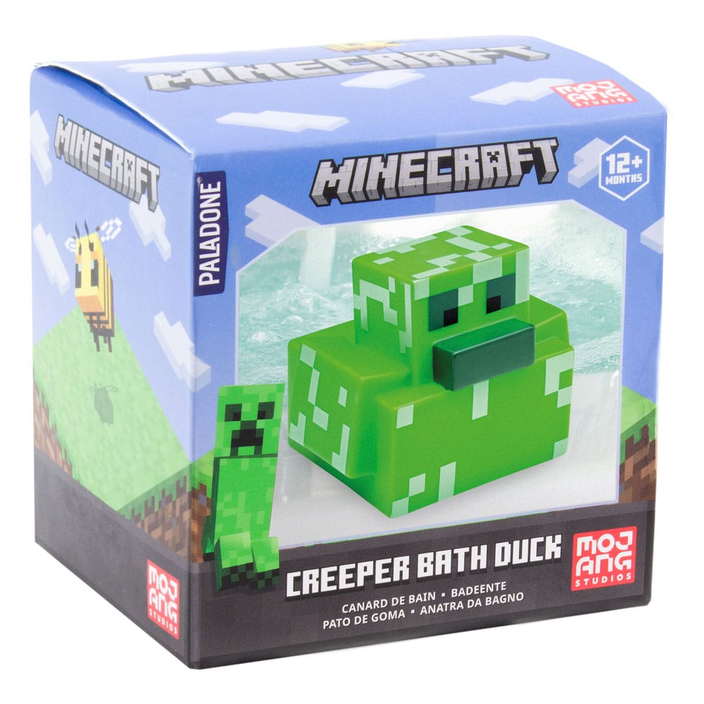 Minecraft canard de bain Creeper 6 cm
