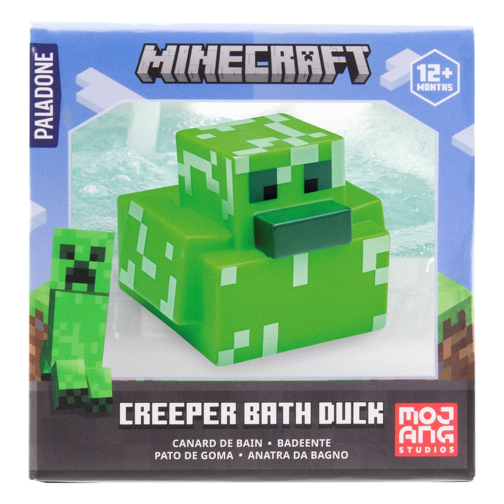 Minecraft canard de bain Creeper 6 cm
