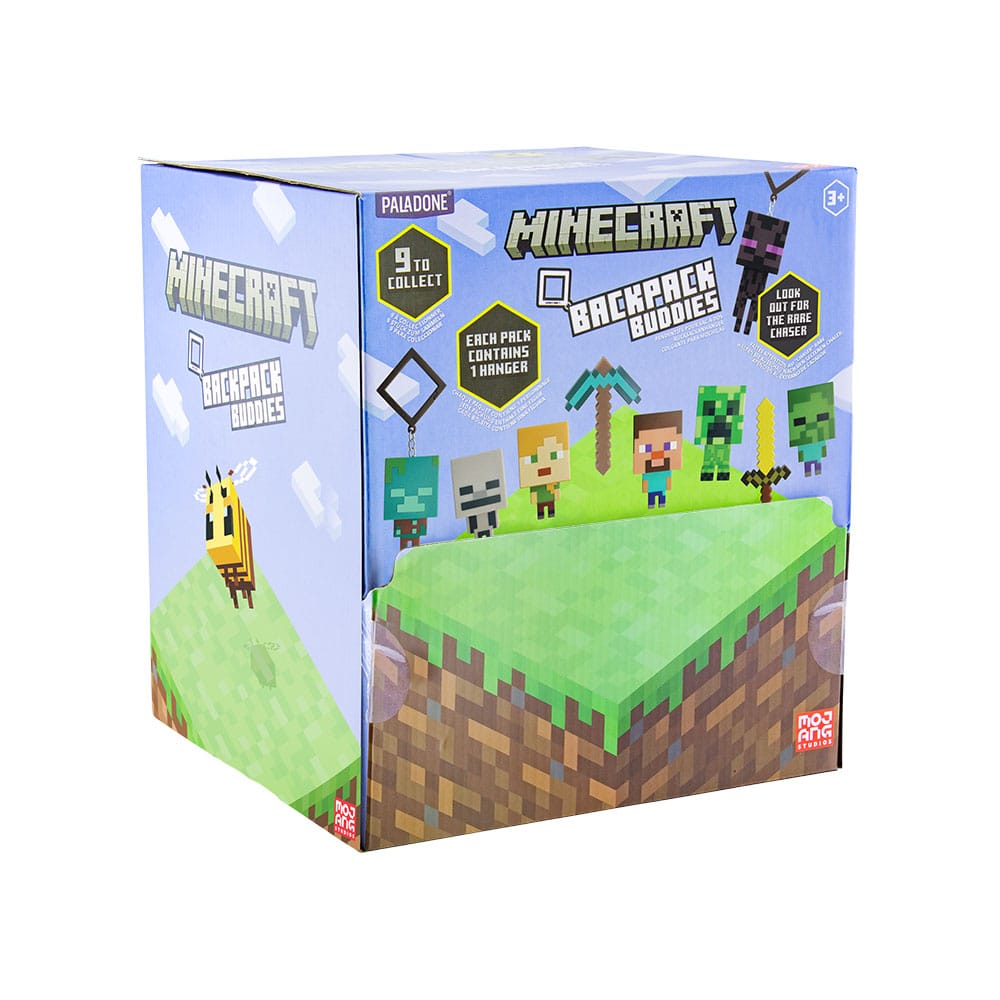 Minecraft présentoir porte-clés sac à dos Mystery Bags Series 4 (24)