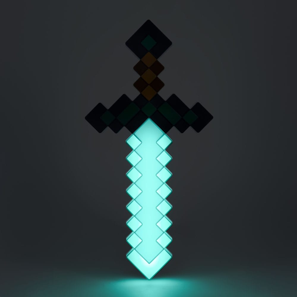 Minecraft lampe Épée en diamant 40 cm
