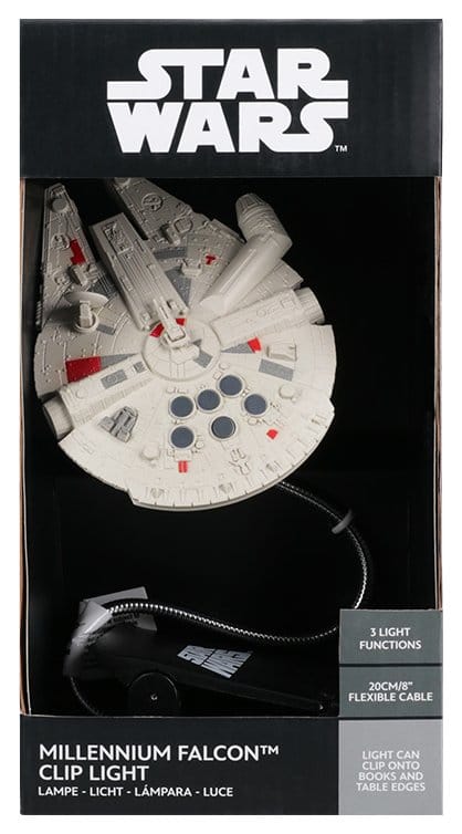 Star Wars lampe à livre Millennium Falcon