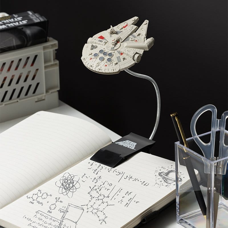 Star Wars lampe à livre Millennium Falcon