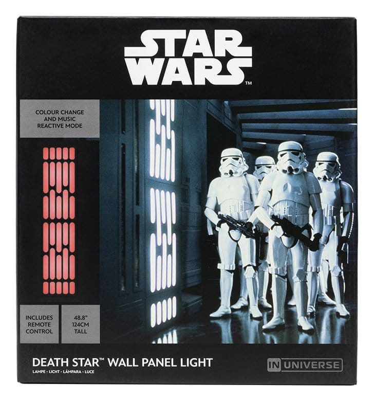 Star Wars lampe murale Death Star 12 x 30 cm