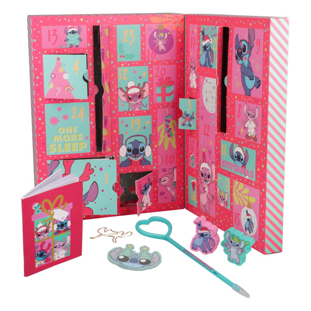 Lilo & Stitch Calendrier de l'Avent Papeterie 24 Day