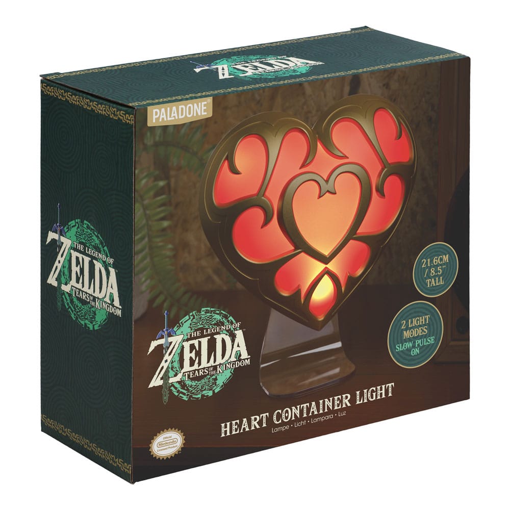 The Legend of Zelda: Tears of the Kingdom lampe Coffret de coeur 22 cm