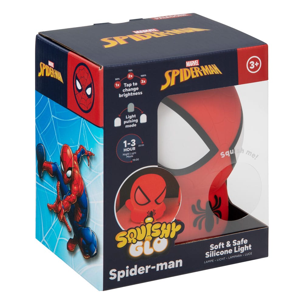 Spider-Man lampe Squishy Glo 15 cm